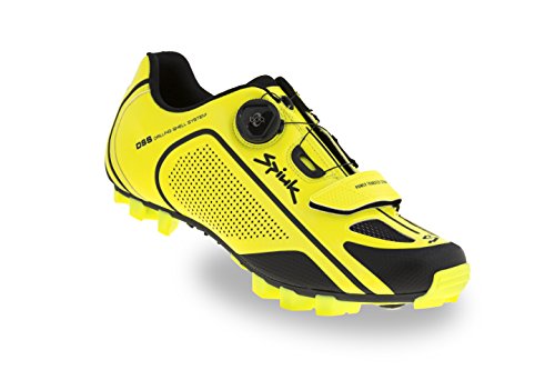 Chaussures de course Spiuk Altube Mtb, Unisexe Adulte, Jaune / Noir, 45