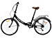Moma Bikes Roues pliantes 24" Shimano. Bicyclette en aluminium, unisexe adulte, noir Non
