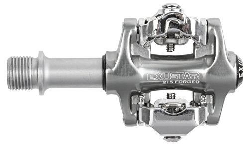 Exustar - Pédales de vélo de montagne argent sans clip Taille:taille unique Taille:taille unique