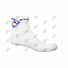 CALZE NALINI TEAM FDJ BTWIN BTWIN BIANCO CALZINI ESTIVE BIKE CYCLE SUMMER SOCKS