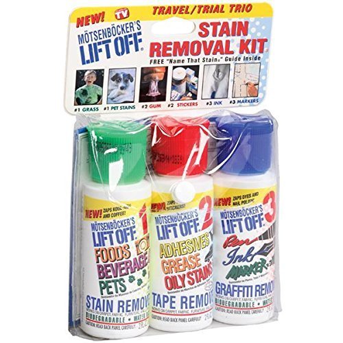 Motsenbocker's Lift Off 421-01 Travel Size Stain Removal Kit, 2 Ounce,...