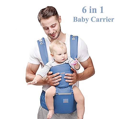 Porte-bébé ergonomique Happy Walk Porte-bébé ajustable 6...