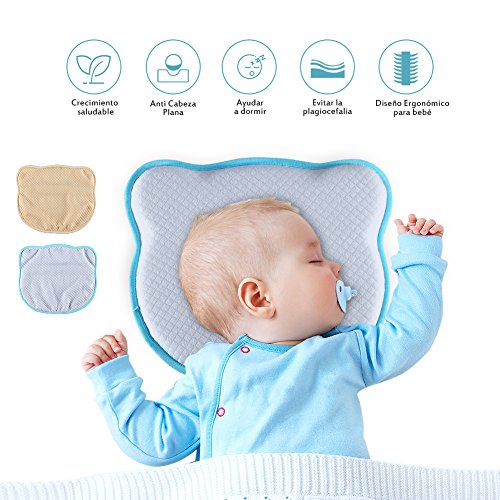 Meilleur Coussin Bebe Anti Tete Plate Oreiller Plagiocephalie