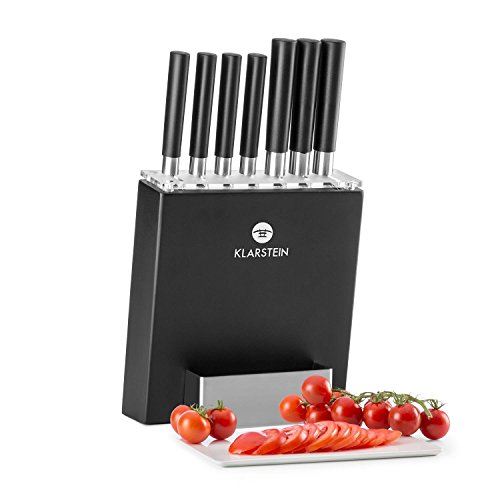 Klarstein Kitano Set de couteaux 8 pièces - Couteaux de précision de...
