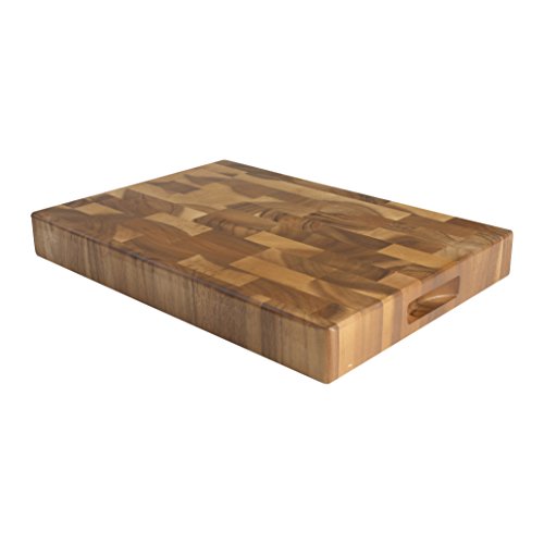 T&G Toscane - Planche à découper rectangulaire (Bois d'acacia, rainuré...