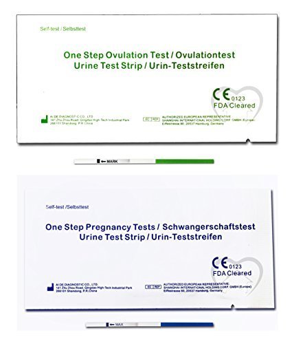 Une étape - 30 tests d'ovulation 20 mIU/ml et 5 tests de grossesse ...