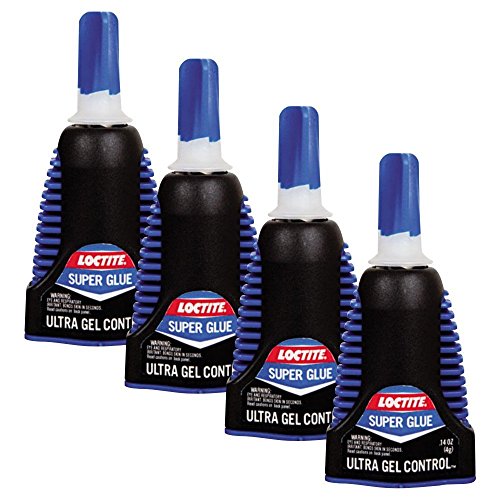 Loctite 1363589 Colle Super Ultra Gel 4 grammes par paquet de 4