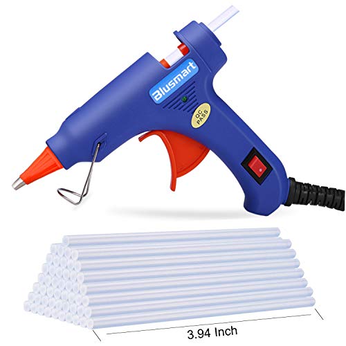 Pistolet à colle chaude Blusmart, 20W haute température, 30 pièces...
