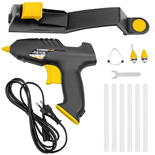 PowerPlus POWX145 - Pistolet à colle chaude sans fil (comprend 6 tubes de...