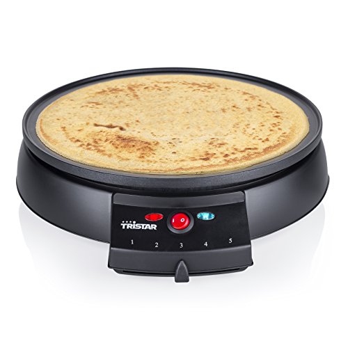 Crêpière Tristar BP-2961 - Avec thermostat - Plaque en fonte d'aluminium