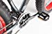 Moma Bikes VTT FAT 26 "Alu, SHIMANO 21V, frein à double disque.