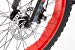 Moma Bikes VTT FAT 26 "Alu, SHIMANO 21V, frein à double disque.