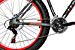 Moma Bikes VTT FAT 26 "Alu, SHIMANO 21V, frein à double disque.