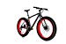 Moma Bikes VTT FAT 26 "Alu, SHIMANO 21V, frein à double disque.